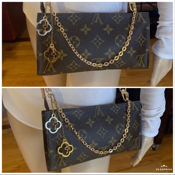 💙LV POUCH SUPER ATTRACTIVE 7.8”x4.25 FAB 4 SUMMER - Picture 9 of 16